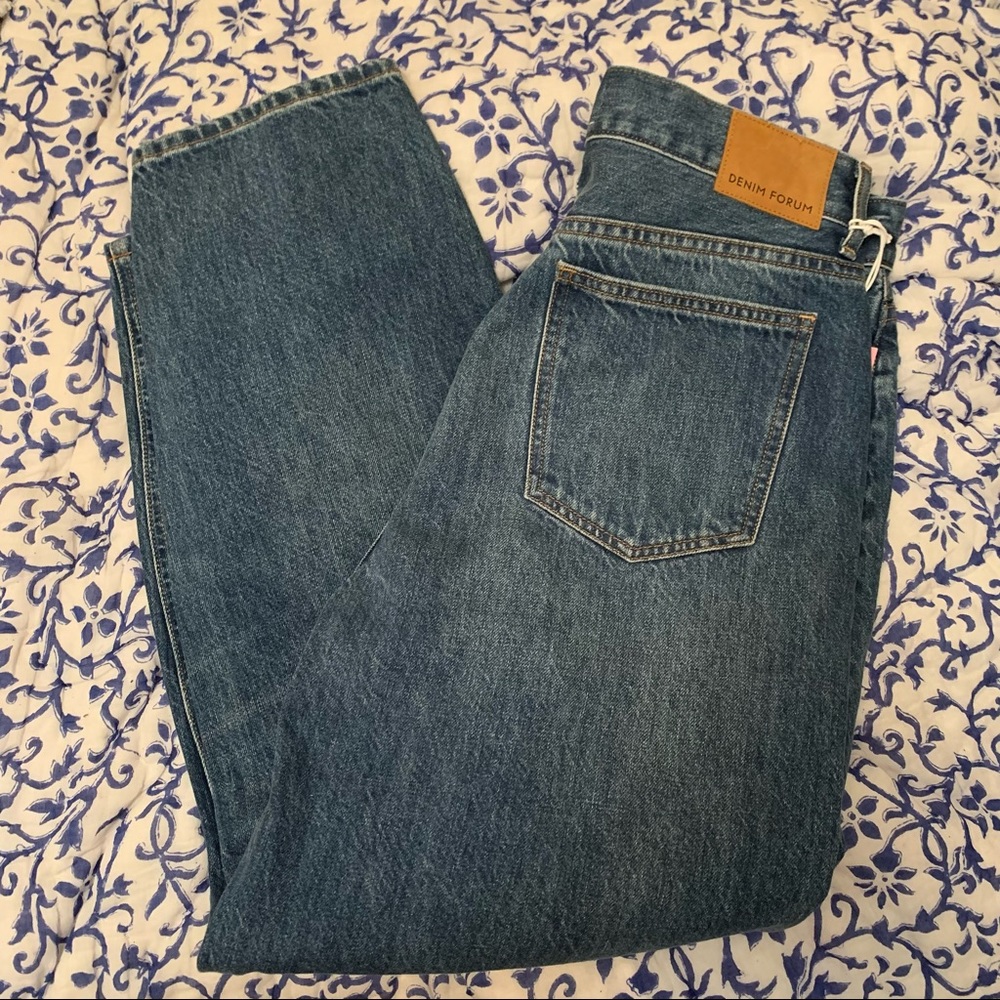 Denim Forum Aritzia High Rise Jeans